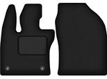 Wielganizator Tappetini Auto Velours Anteriori Adatto Per Toyota Prius V (2023-, Liftback) Neri, Set 2 Pz, Con Fissaggi