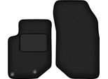 Wielganizator Tappetini Auto Velours Anteriori Adatto Per Citroen C4 X (2020-, Hatchback, Berlina) Neri, Set 2 Pz, Con Fissaggi