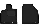 Wielganizator Tappetini Auto Velours Anteriori Adatto Per Acura Mdx I (2001-2006, Suv) Neri, Set 2 Pz, Con Fissaggi