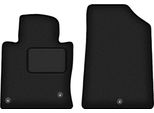 Wielganizator Tappetini Auto Velours Anteriori Adatto Per Hyundai Sonata Vii (2014-2019, Berlina) Neri, Set 2 Pz, Con Fissaggi