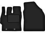 Wielganizator Tappetini Auto Velours Anteriori Adatto Per Mazda 2 Hybrid (2022-, Hatchback) Neri, Set 2 Pz, Con Fissaggi