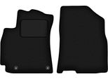 Wielganizator Tappetini Auto Velours Anteriori Adatto Per Hyundai Elantra Vii (2020-, Berlina) Neri, Set 2 Pz, Con Fissaggi