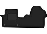 Wielganizator Tappetini Auto Velours Anteriori Adatto Per Peugeot Expert Iii (2016-, Furgone) Neri, Set 2 Pz, Con Fissaggi