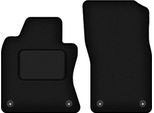 Wielganizator Tappetini Auto Velours Anteriori Adatto Per Infinity Q60 (2016-2022, Coupé) Neri, Set 2 Pz, Con Fissaggi