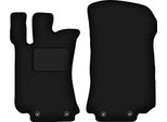 Wielganizator Tappetini Auto Velours Anteriori Adatto Per Mercedes R-Klasa W251 (2005-2013, Minivan 7 Posti Corto) Neri, Set 2 Pz, Con Fissaggi