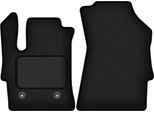 Wielganizator Tappetini Auto Velours Anteriori Adatto Per Renault Espace Vi (2023-, Suv) Neri, Set 2 Pz, Con Fissaggi