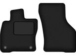Wielganizator Tappetini Auto Velours Anteriori Adatto Per Cupra Leon Kl (2020-2024, 5 Porte, Sportstourer Ibrida) Neri, Set 2 Pz, Con Fissaggi