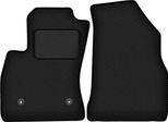 Wielganizator Tappetini Auto Velours Anteriori Adatto Per Ram Promaster (2013-, Furgoncino) Neri, Set 2 Pz, Con Fissaggi