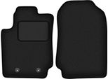 Wielganizator Tappetini Auto Velours Anteriori Adatto Per Ford Ranger MK5 Fl (2015-2022, Pickup) Neri, Set 2 Pz, Con Fissaggi