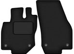 Wielganizator Tappetini Auto Velours Anteriori Adatto Per Vw Tiguan Iii (2024-, Suv) Neri, Set 2 Pz, Con Fissaggi