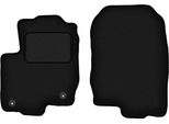 Wielganizator Tappetini Auto Velours Anteriori Adatto Per Mitshubishi Colt Vi (2004-2008, Hb 5 Porte) Neri, Set 2 Pz, Con Fissaggi