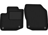 Wielganizator Tappetini Auto Velours Anteriori Adatto Per Honda Civic Ix (2011-2016, Station Wagon (35 Cm)) Neri, Set 2 Pz, Con Fissaggi