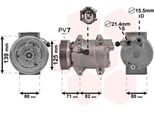 Van Wezel 3300K377 Compressore Aria Condizionata