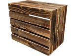 Obstkisten Regal 4Er Set 50 X 40 X 30Cm Mit Ablage Lang