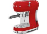 Smeg Macchina Da Caffè Espresso Manuale 50'S Style Pollici“ Rosso Lucido Pollici“ ECF02RDEU