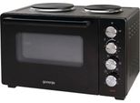 GORENJE Minibackofen OM30GBX, schwarz, B:54,9cm H:26,6cm T:32,5cm, Minibacköfen, 30 Liter Garvolumen, Minibackofen