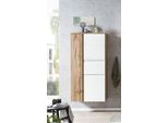 Midischrank Welltime "SöLden", Weiß (Matt Weiß), B:65Cm H:130Cm T:35Cm, Mdf, SchräNke, Midischrank