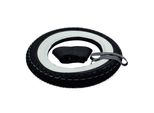 Pneumatico A Parete Bianca Kenda K333 3.50-10 + Camera D'aria/Nastro Per Vespa Px Ape