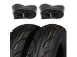 2X Pneumatici Citomerx S009 3.50-10 51J Tl + Camera D'aria In Un Set