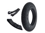 Pneumatici Kenda K303A 3.50-10 (3.50 X 10) 51J Tt + Camera D'aria + Nastro Per Cerchioni