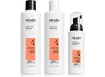 Nioxin 4 Kit Trifasico Shampoo 150Ml Balsamo 150Ml Trattamento 40Ml Kit Di Diradamento Avanzato
