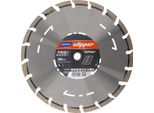 Disco Diamantato Ø 350 Mm Foro 20 Mm Per Smerigliatrice Da Taglio Altezza Segmento 12 Mm