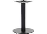 Base Per Tavolo In Metallo SH-5001-4/L/B, Per Ufficio, Hotel, Ristorante, Diametro 40 Cm, Altezza 57 Cm, Nero