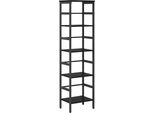 Syfax™ Libreria Rovere Nero 40 X 29,5 X 149 Cm Legno Multistrato