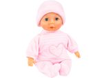 Babypuppe BAYER My First Baby, 28 cm rosa, rosa, Puppen, Baby