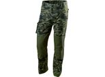 Pantaloni Di Sicurezza - Pantaloni Da Lavoro Con Protezione Per Le Ginocchia Pantaloni Di Protezione Neo Tools - Moro - Taglia: L