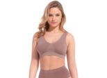 BüGelloser Bh Magic Bodyfashion "Comfort Bra", Damen, Gr. Xl, N-Gr, Braun (Espresso), Obermaterial: 89% Polyamid, 11% Elasthan, Unifarben, Bhs, Bequemer, Nahtloser Und BüGelloser Bh