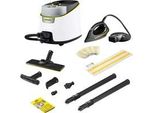 Sc 4 Deluxe Iron, Dampfreiniger Weiß/Schwarz, 2.250 Watt, Mit Bodenreinigungsset Easyfix Und Dampfdruck-BüGeleisen