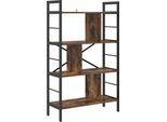 Syfax™ Libreria Rovere Fumé 75 X 30 X 123,5 Cm Legno Multistrato