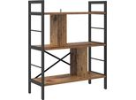Syfax™ Libreria Legno Vecchio 75 X 30 X 91 Cm Legno Multistrato