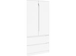 Syfax™ Mobile Da Bagno Bianco 79,5 X 49 X 156 Cm Legno Multistrato