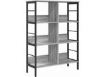 Syfax™ Libreria Grigio Sonoma 82 X 32 X 112 Cm Legno Multistrato