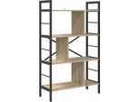 Syfax™ Libreria Rovere Sonoma 75 X 30 X 123,5 Cm Legno Multistrato
