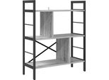 Syfax™ Libreria Grigio Sonoma 75 X 30 X 91 Cm Legno Multistrato