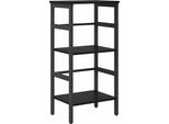Syfax™ Libreria Rovere Nero 40 X 29,5 X 81 Cm Legno Multistrato