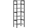 Syfax™ Libreria Grigio Sonoma 40 X 29,5 X 115 Cm Legno Multistrato