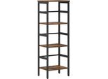 Syfax™ Libreria Rovere Fumé 40 X 29,5 X 115 Cm Legno Multistrato