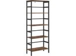 Syfax™ Libreria Rovere Fumé 60 X 29,5 X 149 Cm Legno Multistrato
