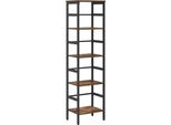 Syfax™ Libreria Rovere Fumé 40 X 29,5 X 149 Cm Legno Multistrato