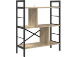 Syfax™ Libreria Rovere Sonoma 75 X 30 X 91 Cm Legno Multistrato