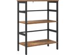 Syfax™ Libreria Legno Vecchio 60 X 29,5 X 81 Cm Legno Multistrato