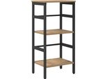 Syfax™ Libreria Rovere Artigianale 40 X 29,5 X 81 Cm Legno Multistrato