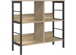Syfax™ Libreria Rovere Sonoma 82 X 32 X 79 Cm Legno Multistrato