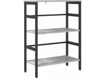 Syfax™ Libreria Grigio Sonoma 60 X 29,5 X 81 Cm Legno Multistrato