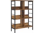 Syfax™ Libreria Legno Vecchio 82 X 32 X 112 Cm Legno Multistrato