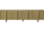 Lowboard Woood "Nook Tv-Kommode", GrüN (Moos), B:200Cm H:53Cm T:46Cm, Sideboards, Lowboard, Mit Viel Stauraum, H 53 Cm X B 200 Cm
